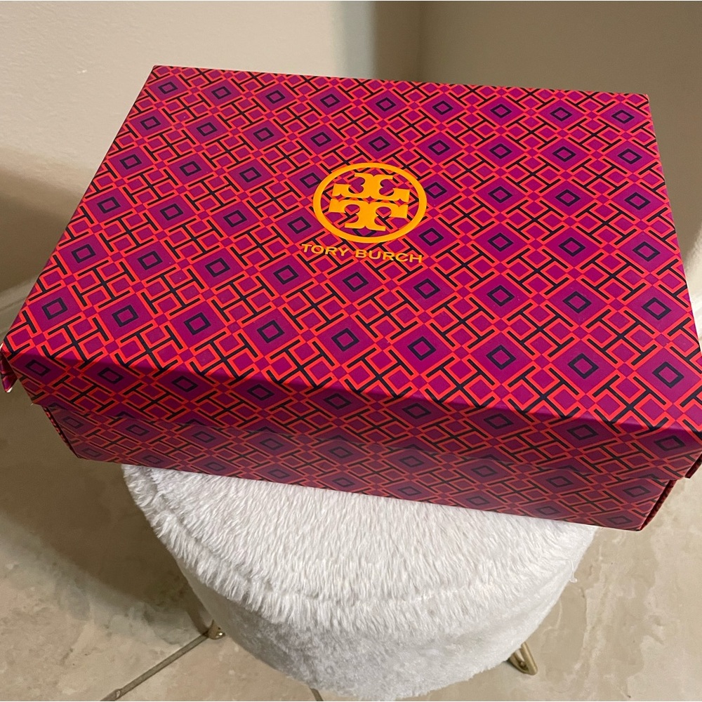 Tory Burch-Color Block 85mm Wedge Espadrille - Re… - image 1